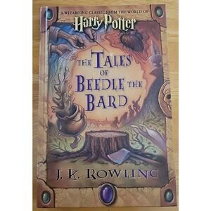 HARRY POTTER The TALES OF BEEDLE THE BARD JK Rowling 1st Edition Auto Signed '08